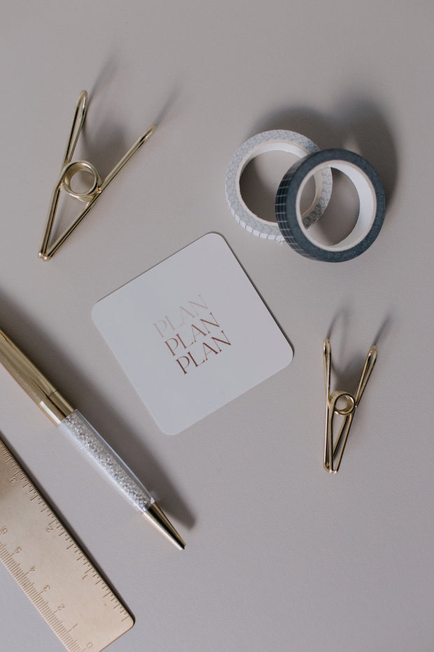 Plan Plan Plan Note Card
