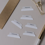 Home Adhesive Index Tabs | Collaboration with Graciedits