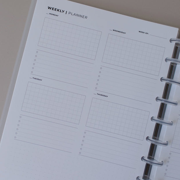Weekly Academic Inserts // Classic Happy Planner