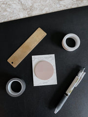 Transparent Sticky Notes - 2" x 2" Circle