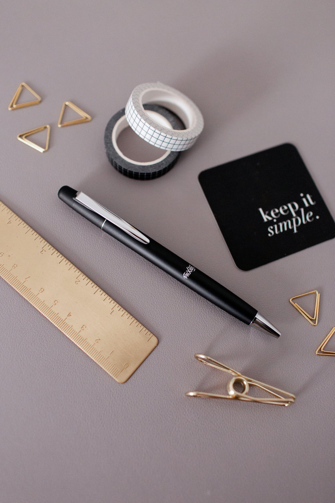 Pilot Frixion Ball Knock Biz Gel Pen in Black