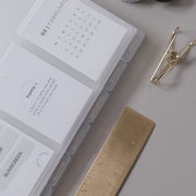 Essentials Text Frosted Tab Dividers // Mini Happy Planner