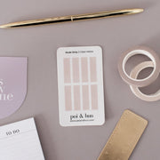 Mini Strip Transparent Stickers