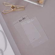OOPS To Do Clear Card