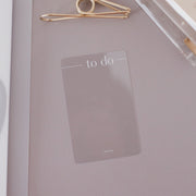 OOPS To Do Clear Card