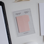Tabbed Transparent Sticky Note