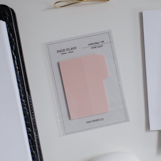 Tabbed Transparent Sticky Note