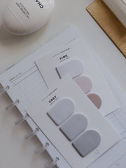 Arch Trio Sticky Note Set - Grey