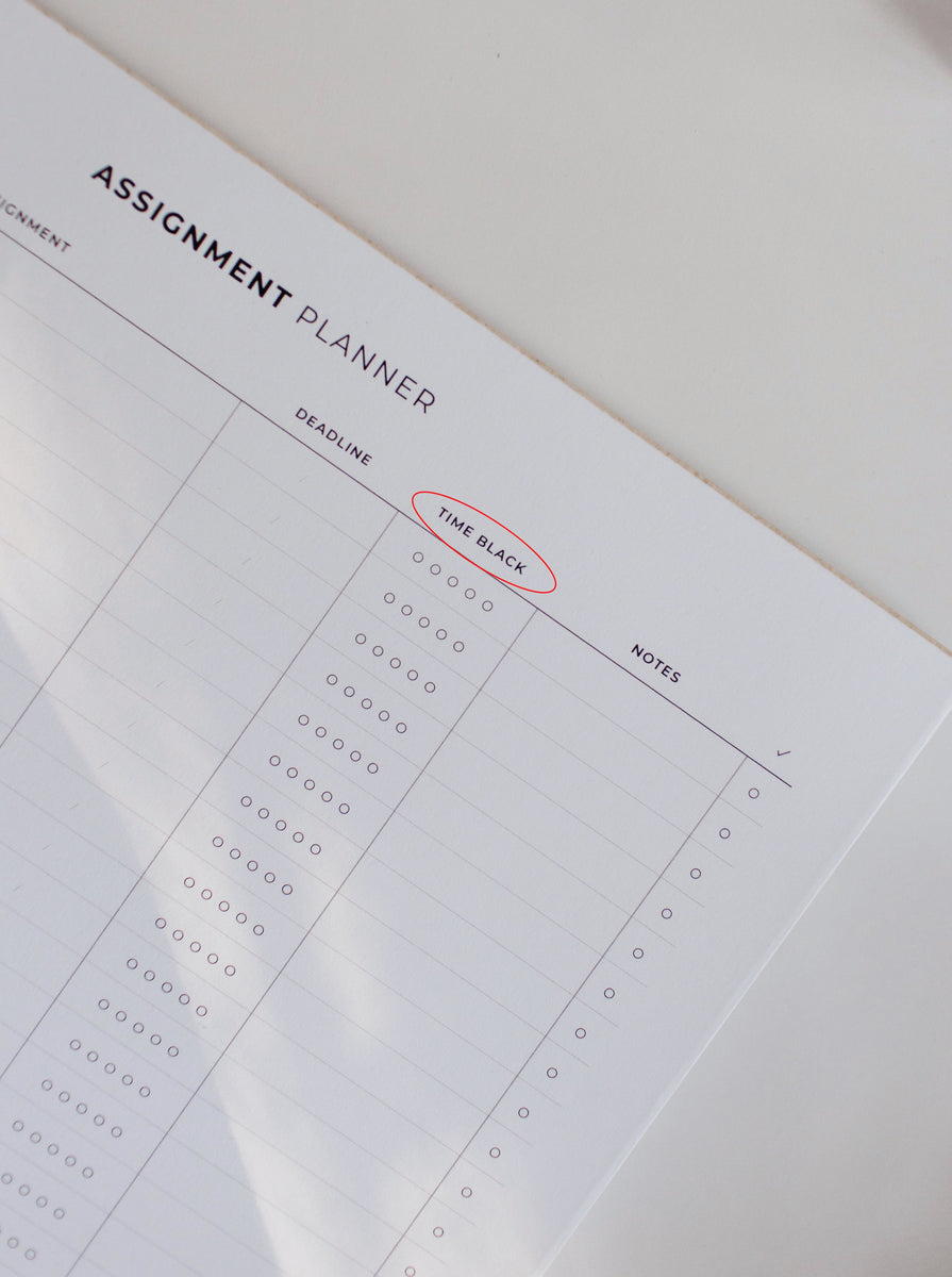 OOPS Assignment Notepad | Classic Happy Planner – Poi & Hun