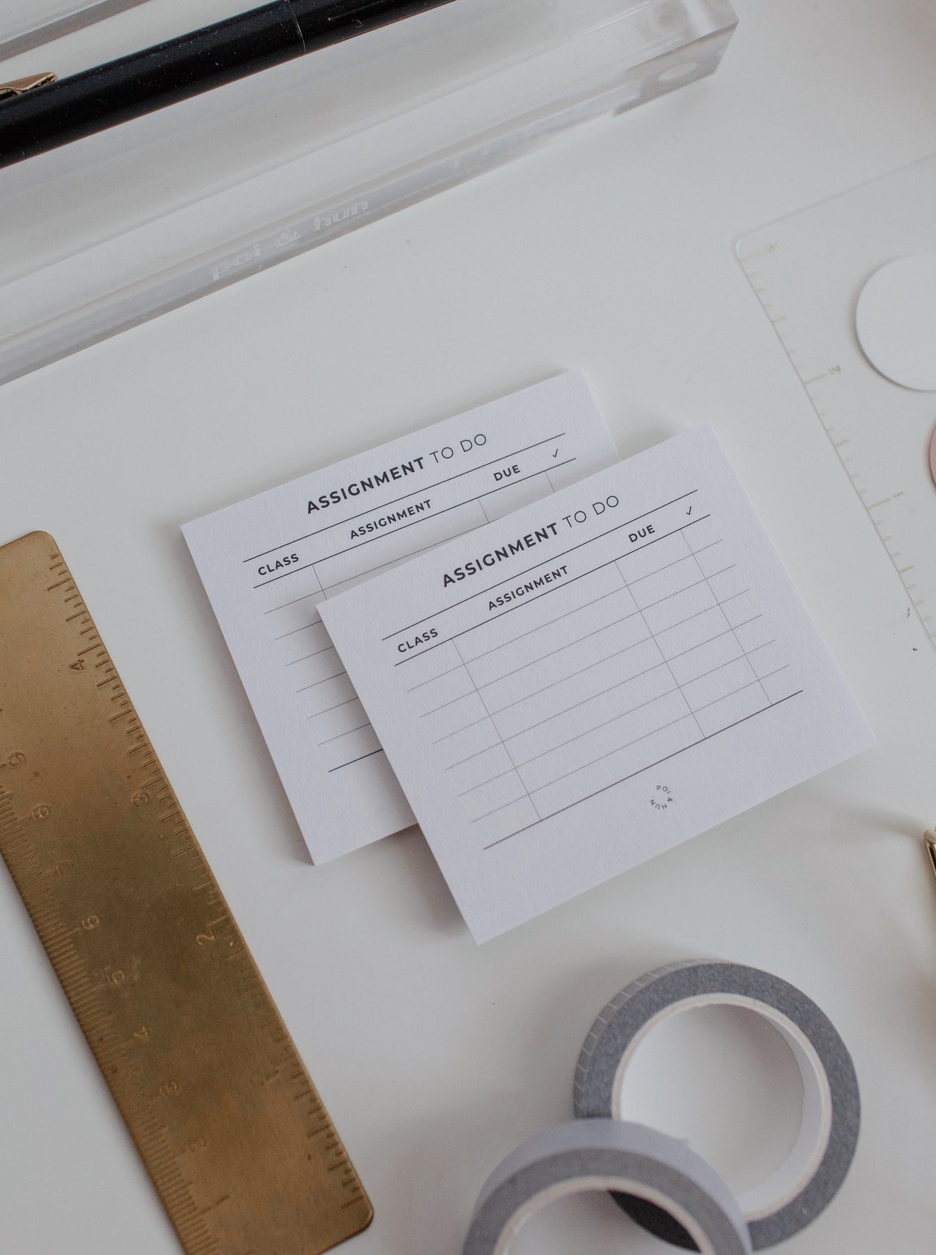 Assignment Sticky Note - 2 Pack β Poi & Hun