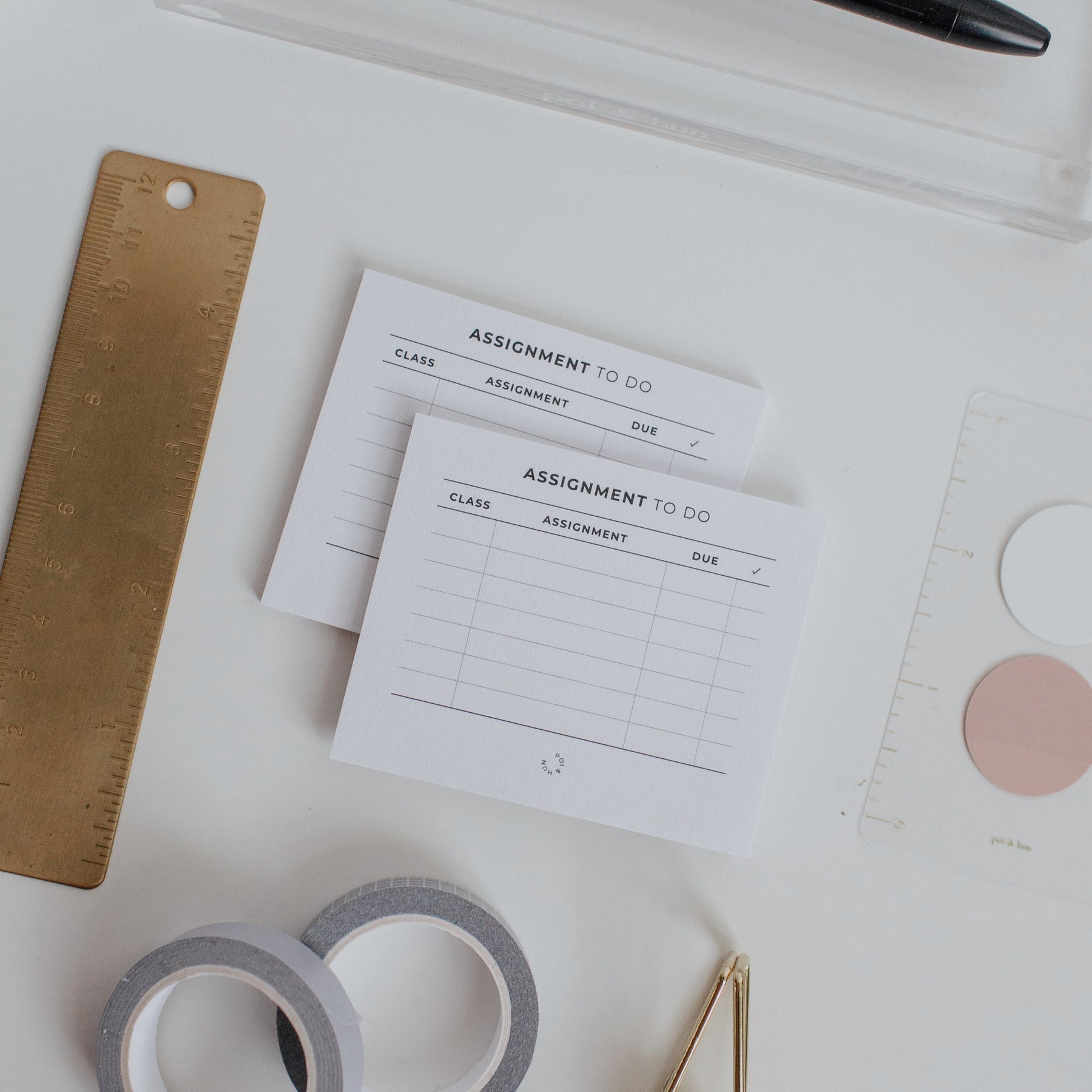 Assignment Sticky Note - 2 Pack β Poi & Hun