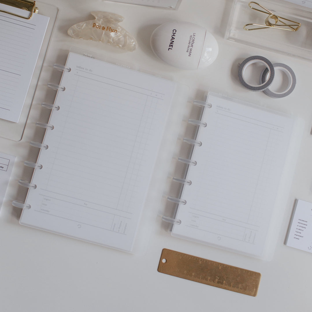 Beginner Bundle - Half Letter Discbound