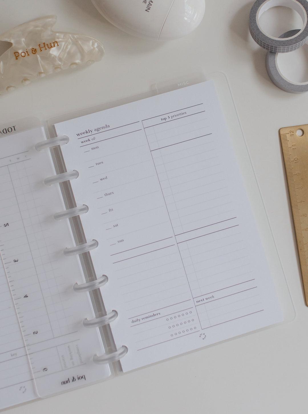 Beginner Bundle - Mini Happy Planner Discbound