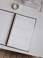 Beginner Undated Spiral Planner