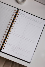 Beginner Undated Spiral Planner