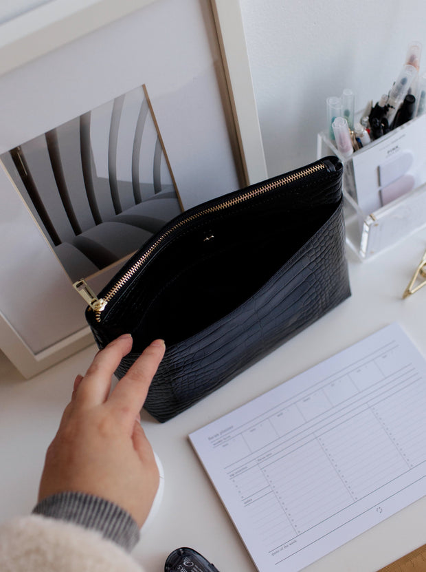 Carrie Everyday Pouch | Vegan Leather Pouch