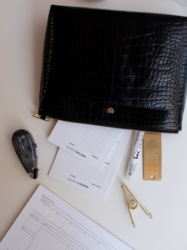 Carrie Everyday Pouch | Vegan Leather Pouch