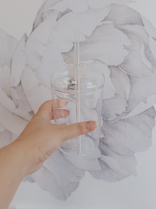 Clear Glass Dome Tumbler