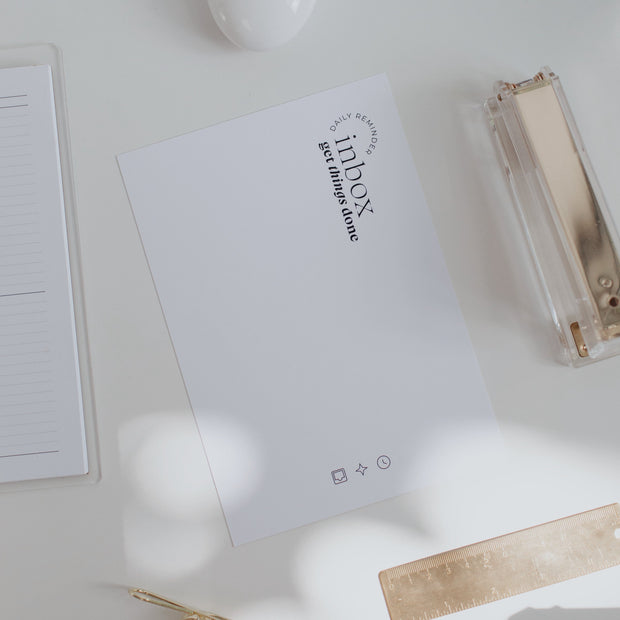 Inbox Get Things Done Cover | Master Notebook