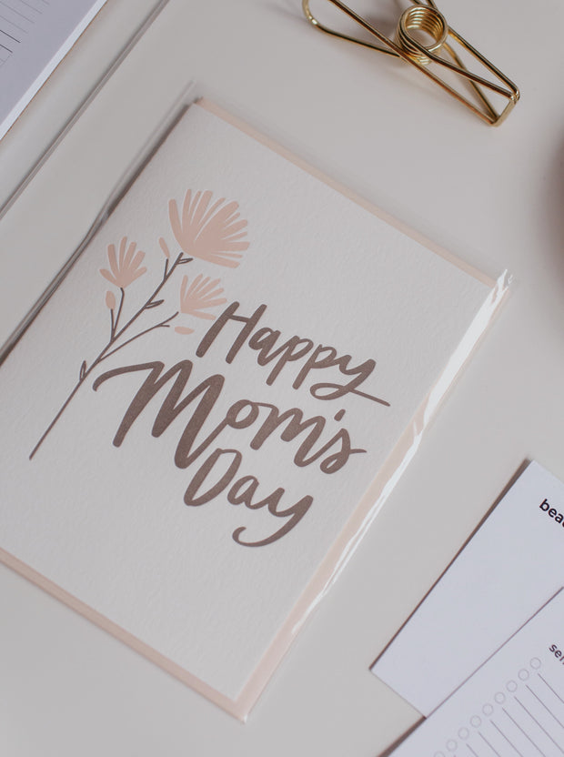 Mom Flower Greeting Card