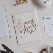 Mom Flower Greeting Card