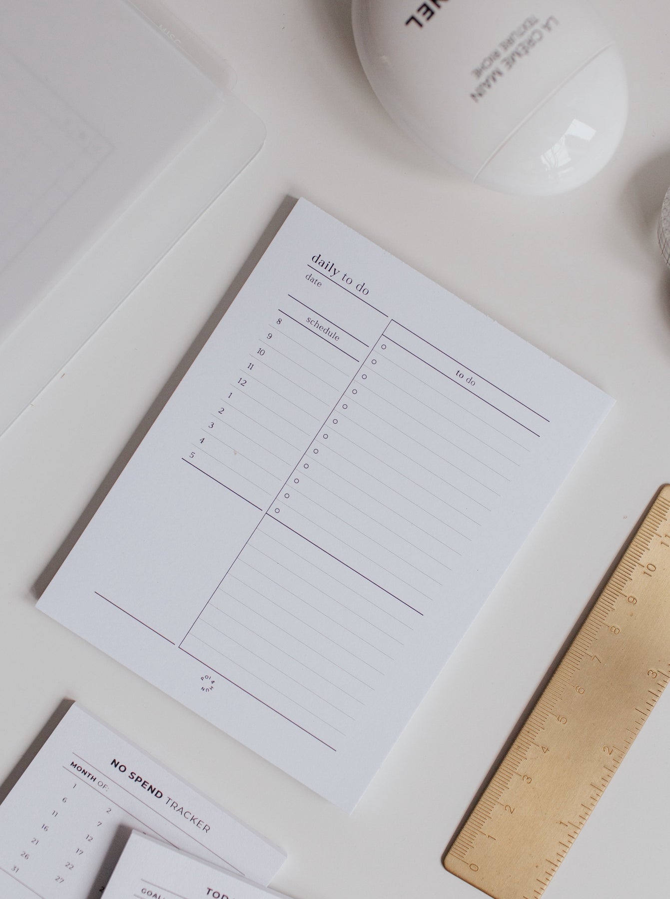 Clipboard With Routine Notes Daily Notepad | For Clipboard – Poi & Hun
