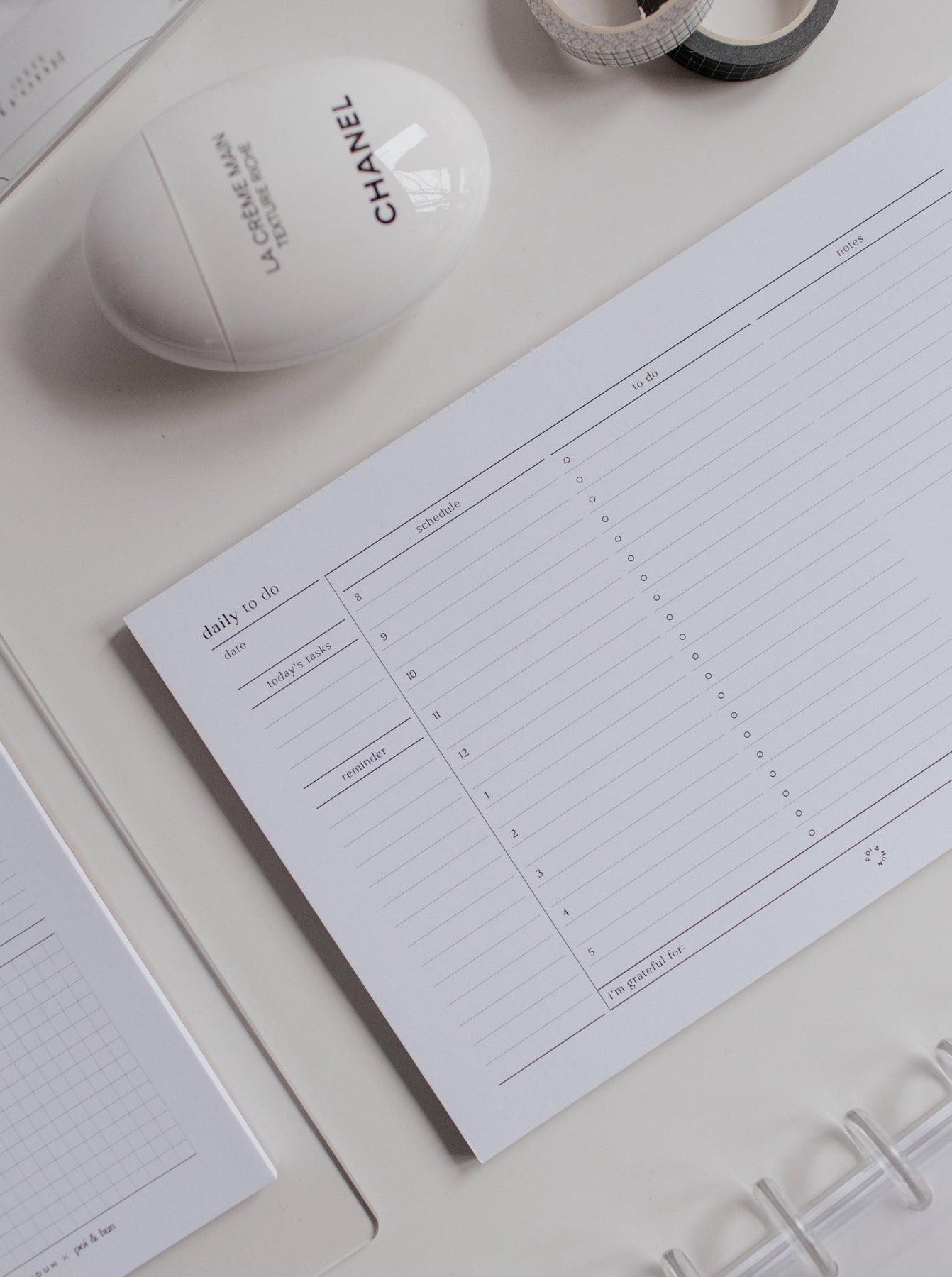 Daily Notepad | Half Letter – Poi & Hun