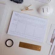 Focus Notepad | Half Letter