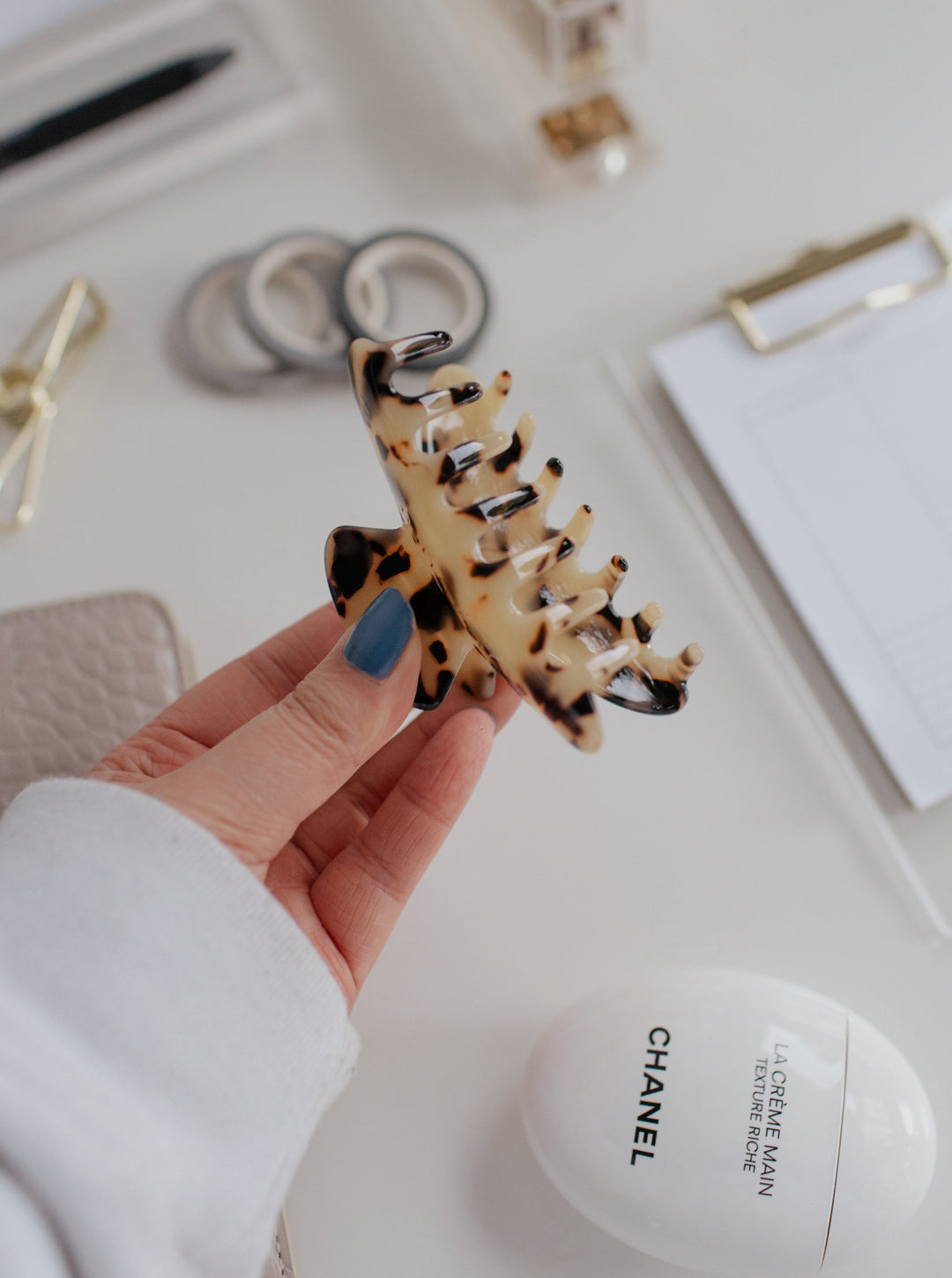 Hair Claw Clip - Leopard