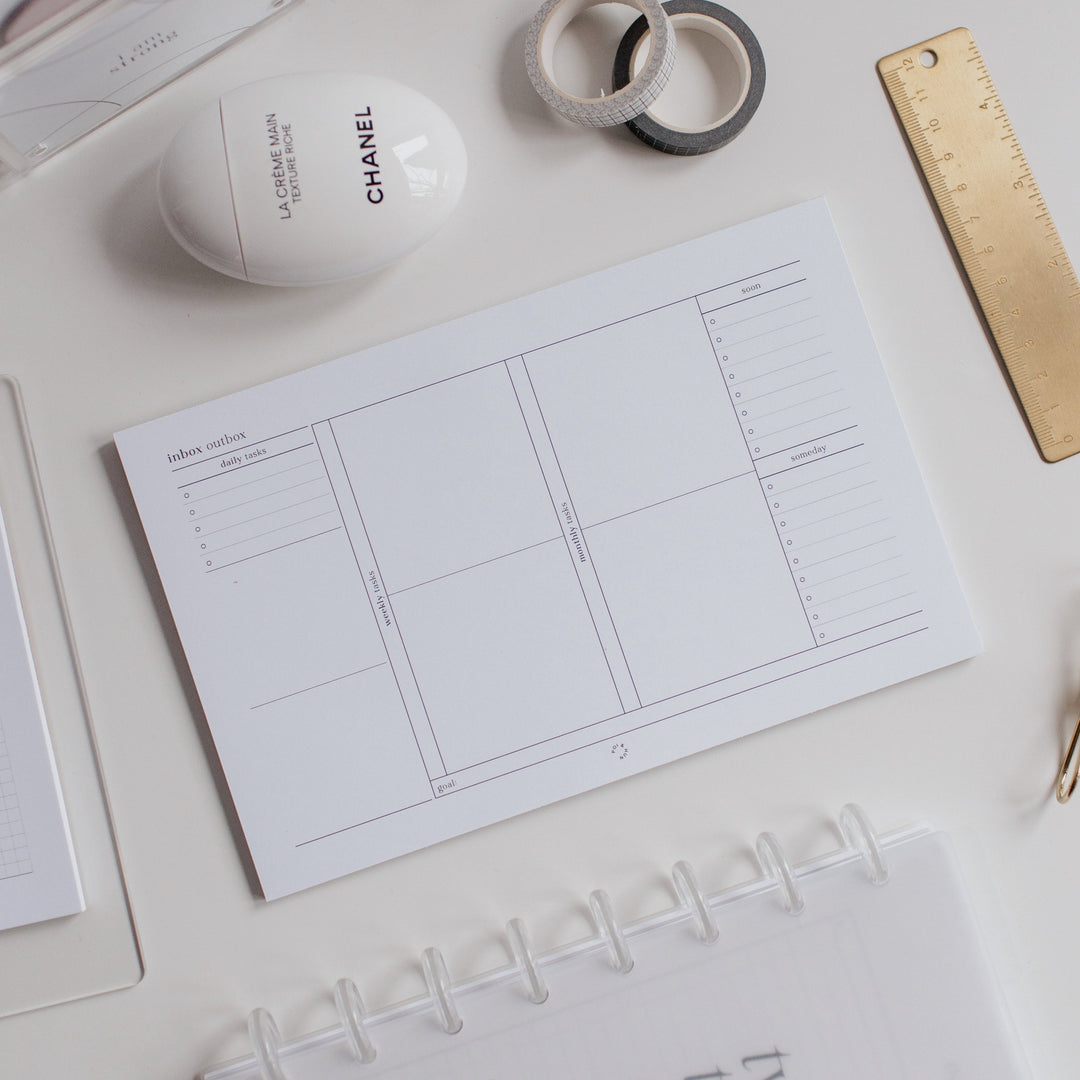 Inbox Notepad | Half Letter