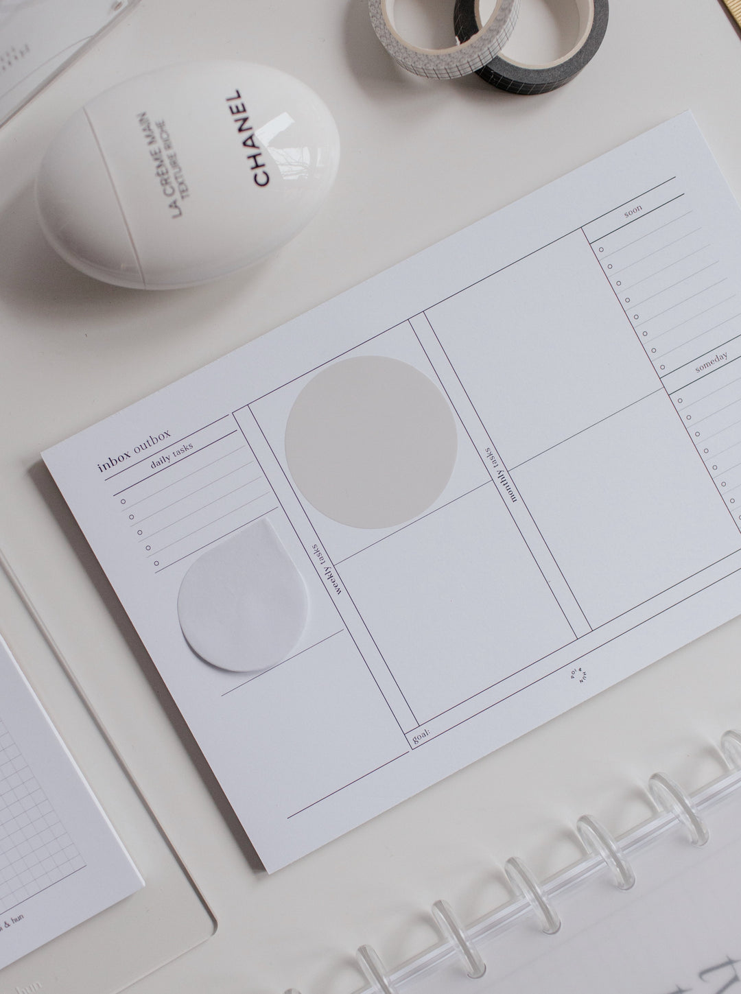 Inbox Notepad | Half Letter