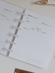 Memory Journal Planner Inserts | Midi Sticker Album