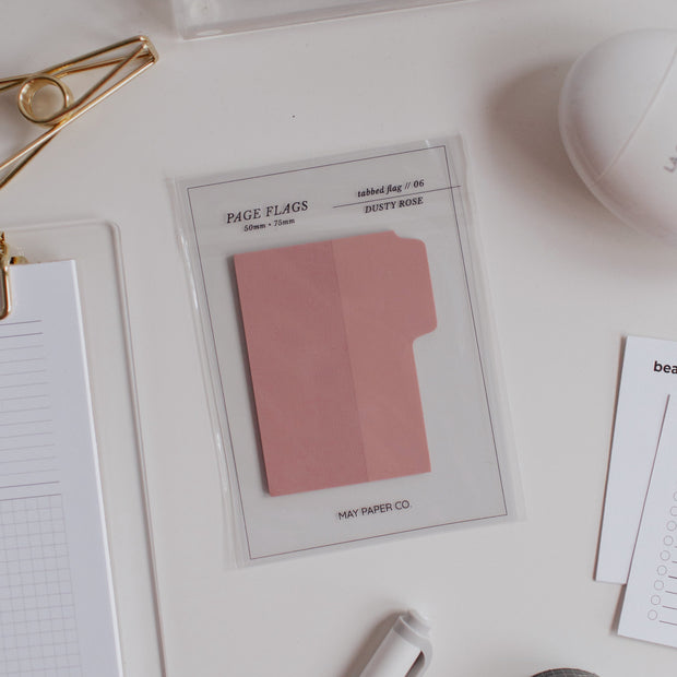 Tabbed Transparent Sticky Note