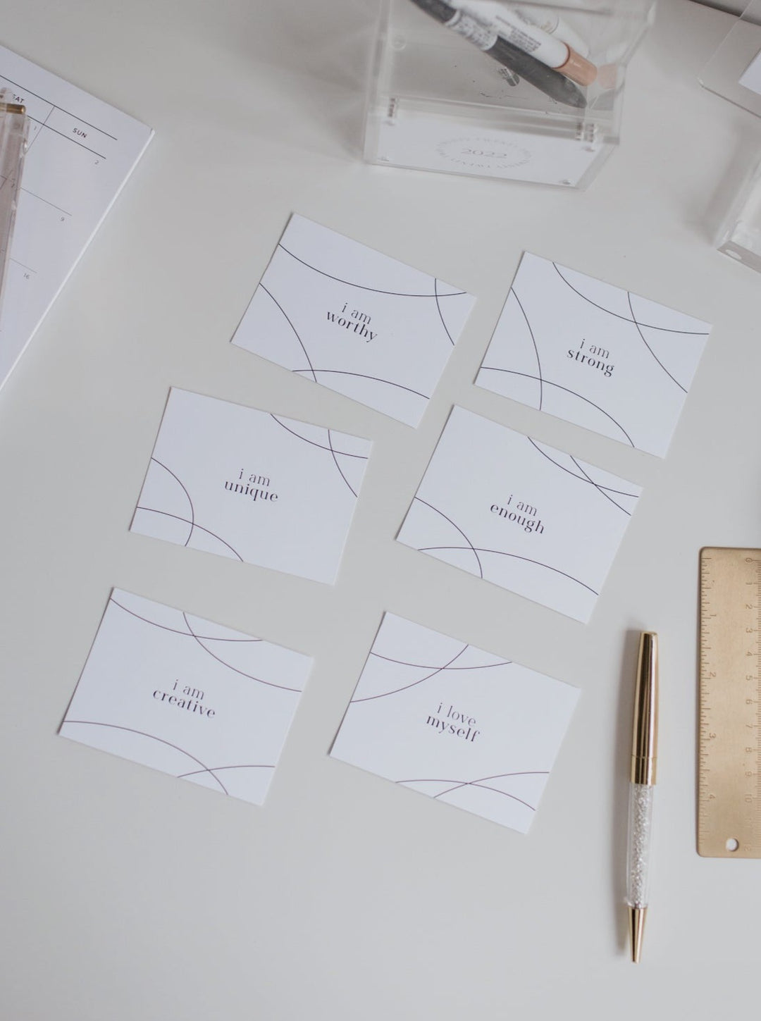 Affirmation Journaling Cards (Set of 6)