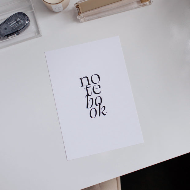 Notebook Book Cover | Notebook