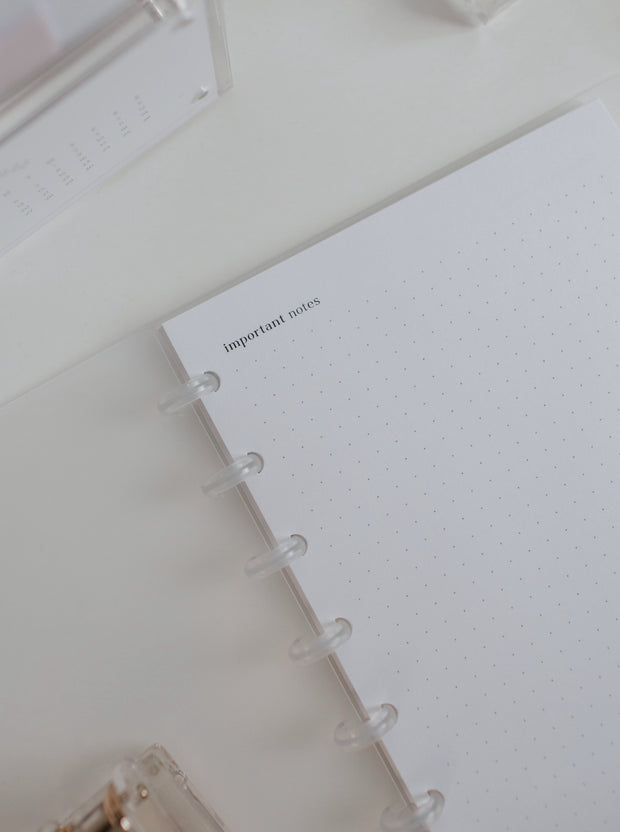 Notebook Discbound Bundle - Mini Happy Planner