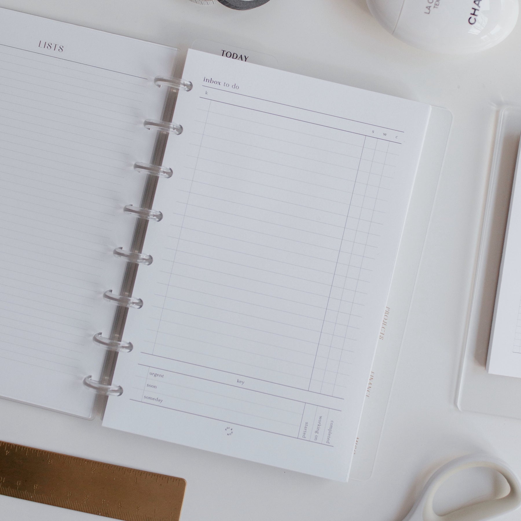 Planner Inbox Notebook Inbox Planner Inserts | Original Collection – Poi & Hun