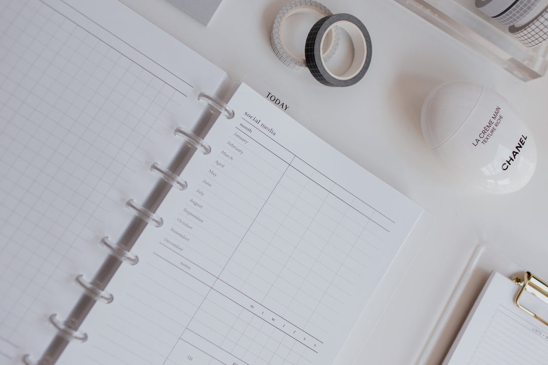 Social Media Planner Inserts | Original Collection
