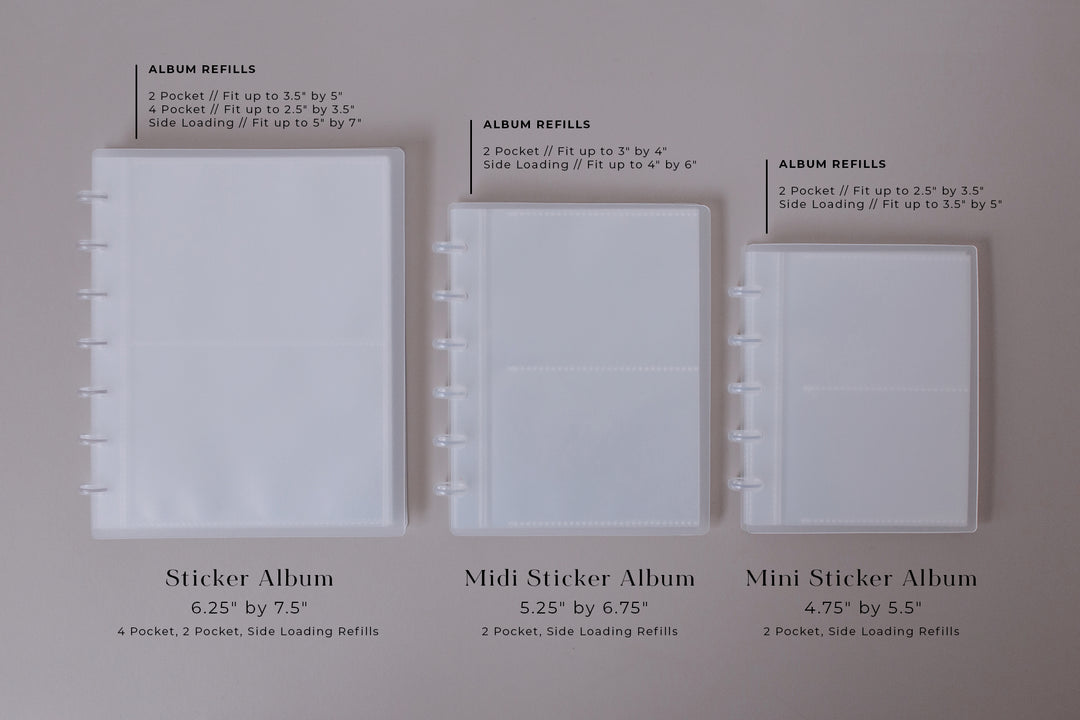 Midi Sticker Refills - Discbound System
