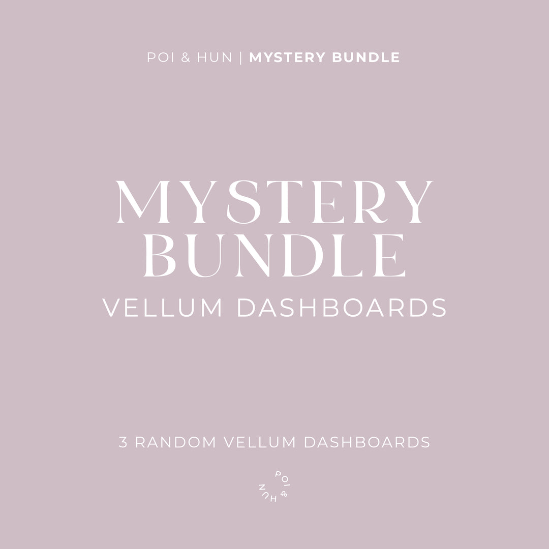 Mystery Bundle - Vellum Dashboards