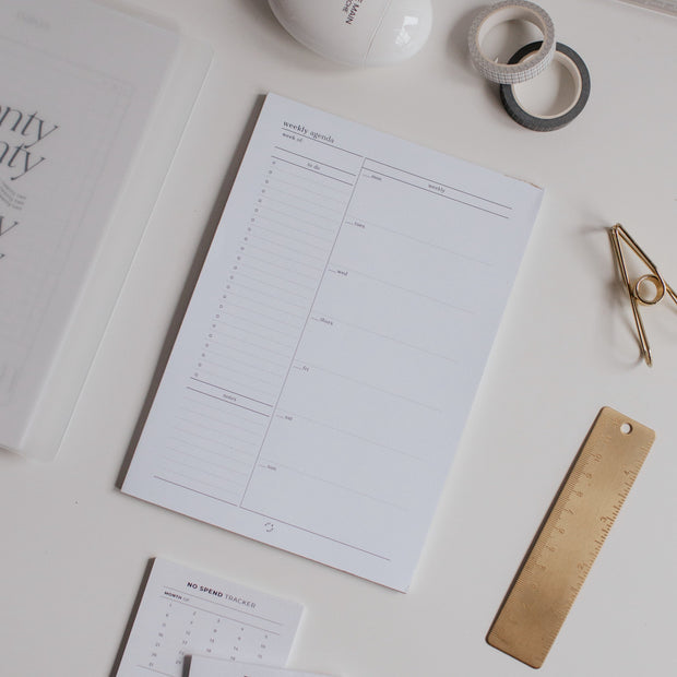 Weekly Notepad | For Clipboard