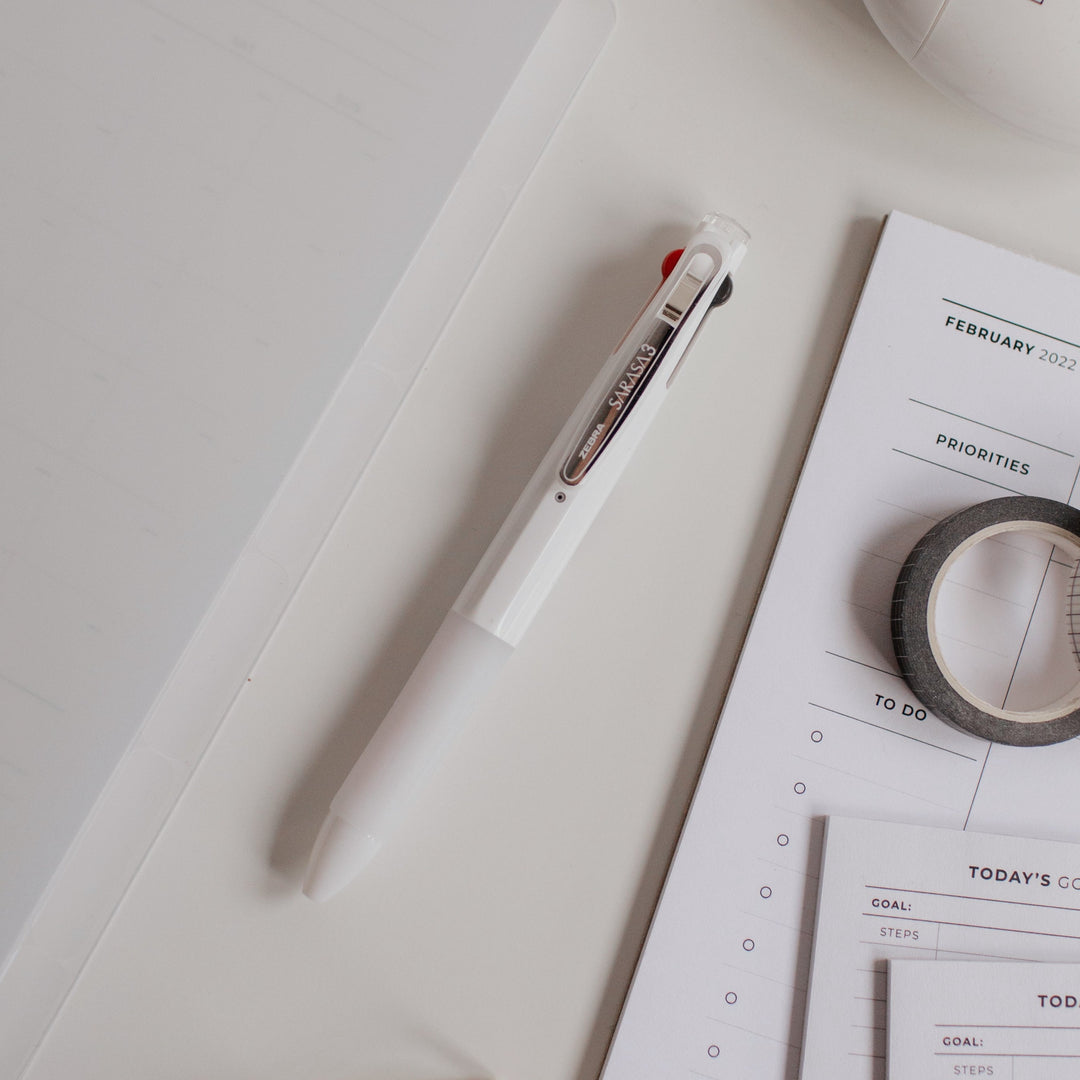 Zebra Sarasa 3 Gel Pen (0.5mm) in Multi Color