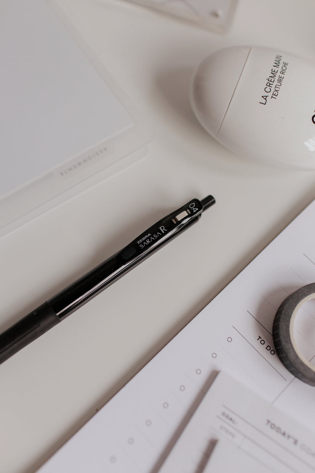 Zebra Sarasa R Gel Pen (0.4mm) in Black