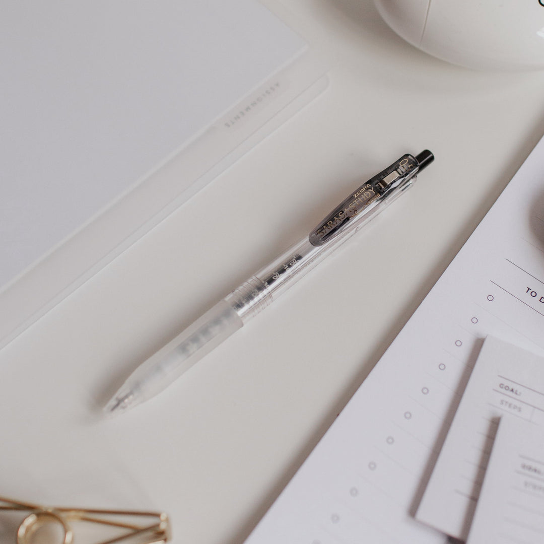 Zebra Sarasa Study Gel Pen (0.5mm) in Black