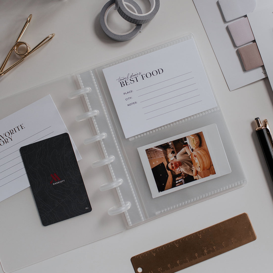 Journal Discbound Bundle - Midi Sticker Album